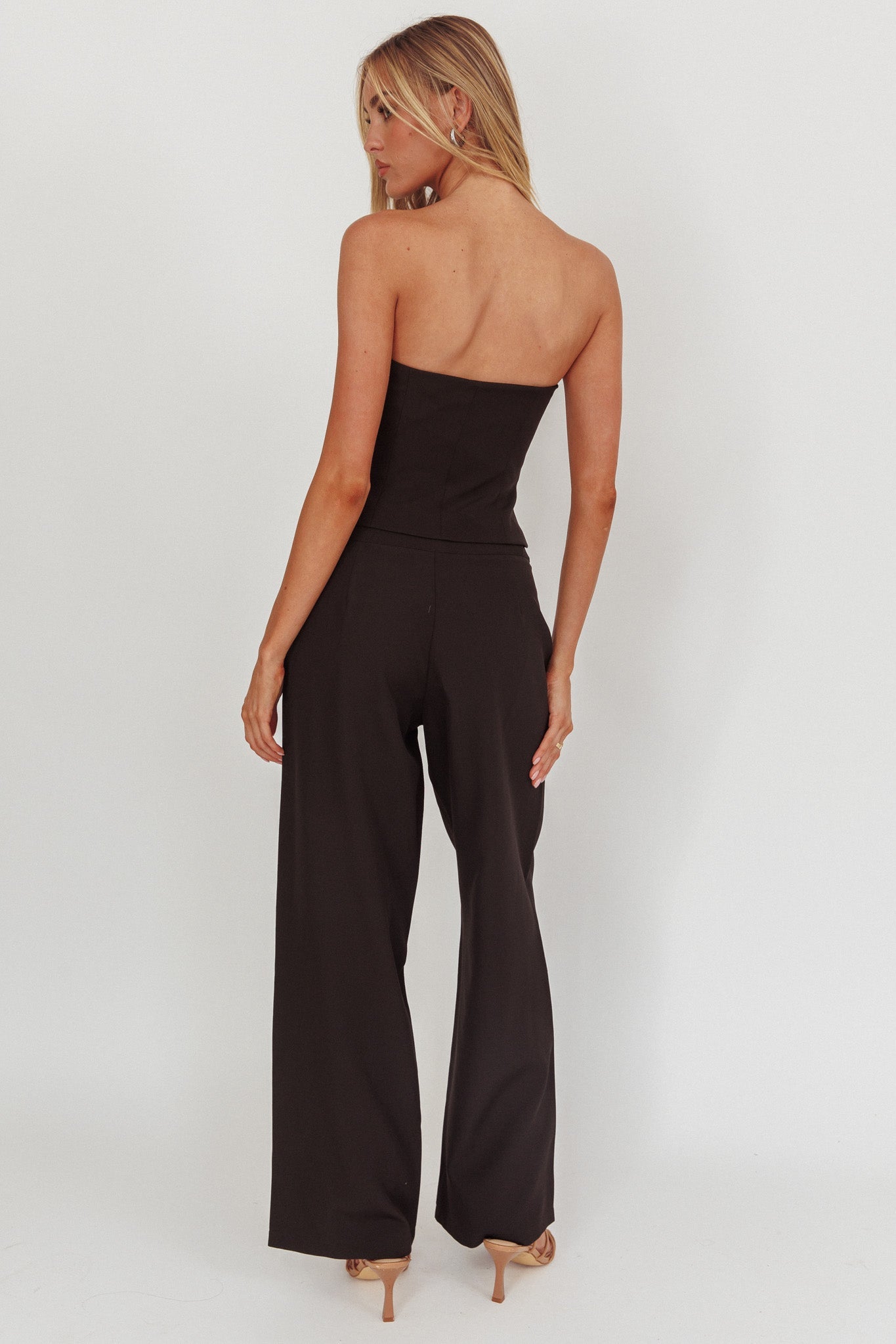 Ishani Hardware Decoration Pants Black
