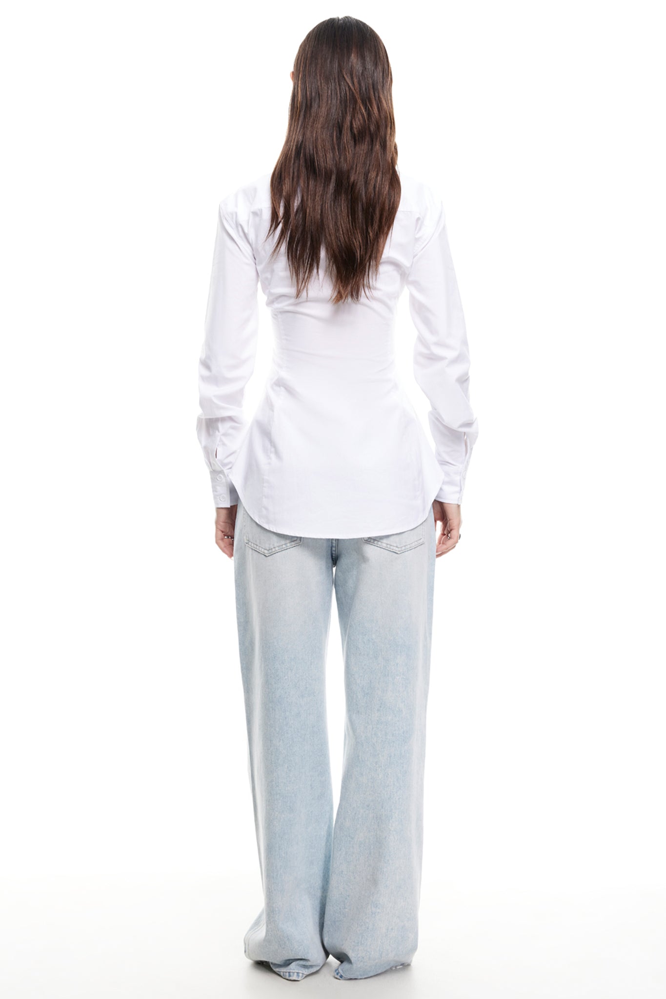 LIONESS Naomi Shirt Porcelain
