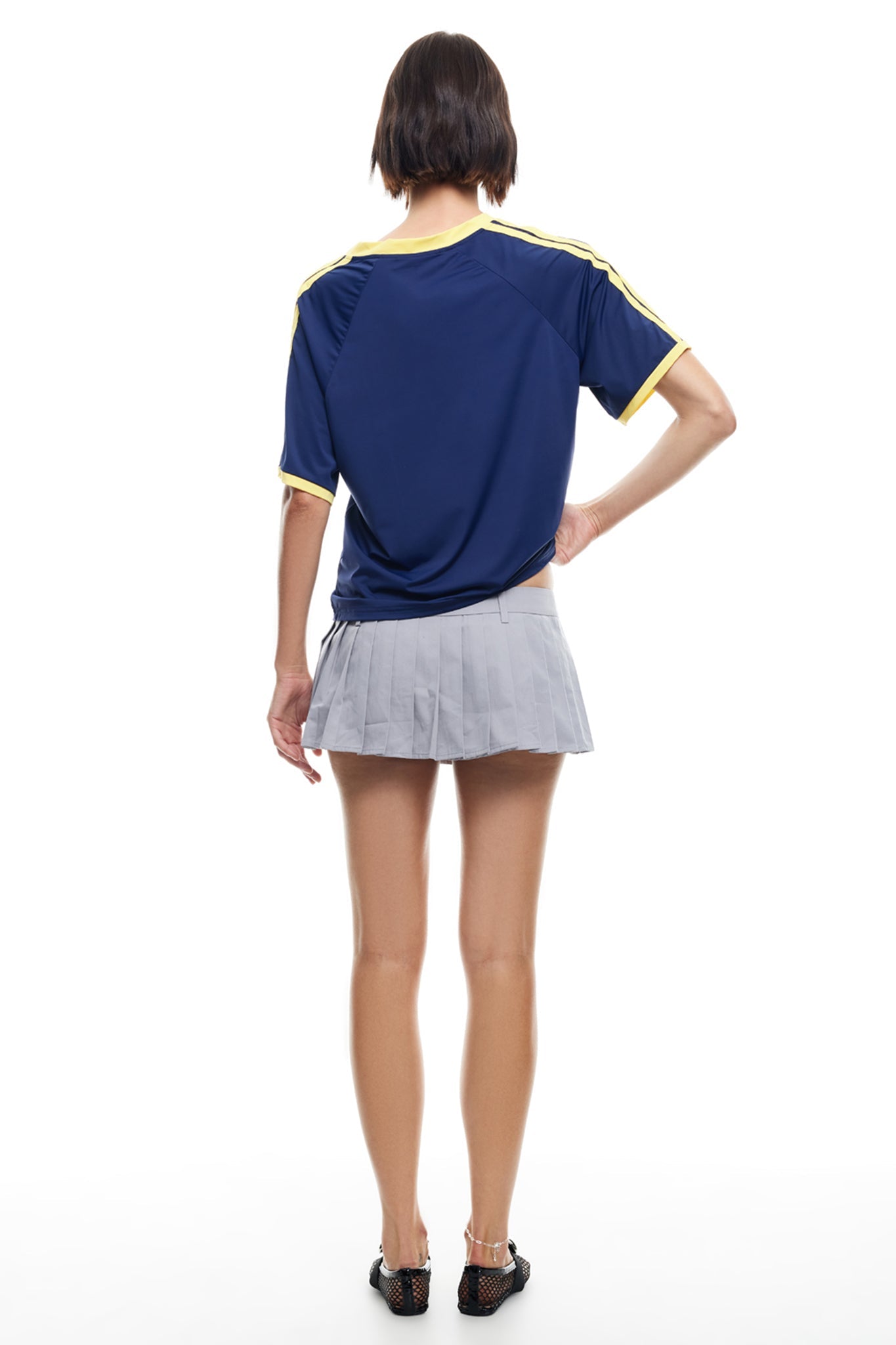 LIONESS Rider Mini Skirt Slate