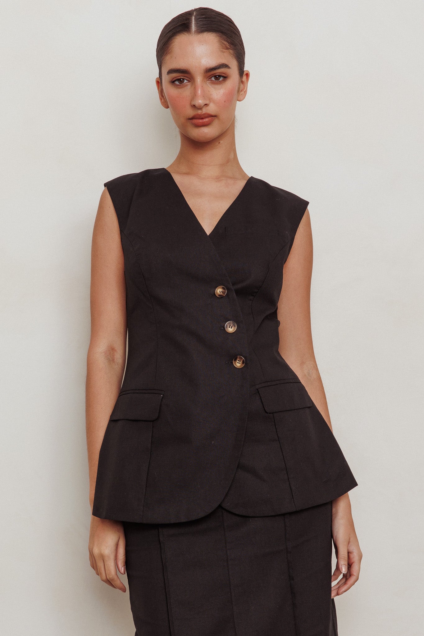 Sweet Treat Sleeveless Top Black