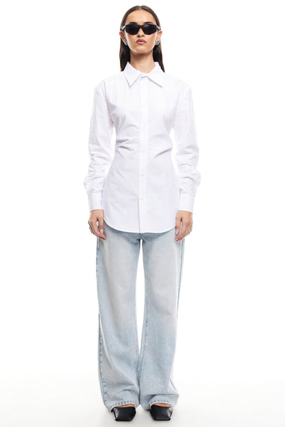 LIONESS Naomi Shirt Porcelain