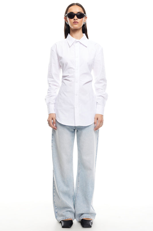 LIONESS Naomi Shirt Porcelain