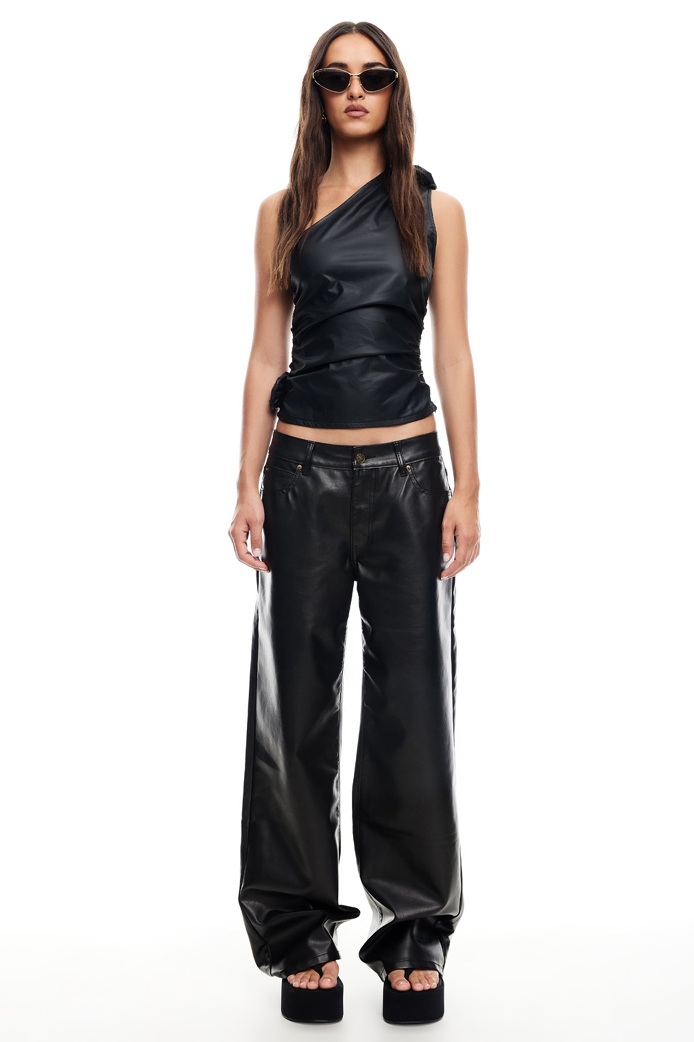 LIONESS Top Model Pants Onyx