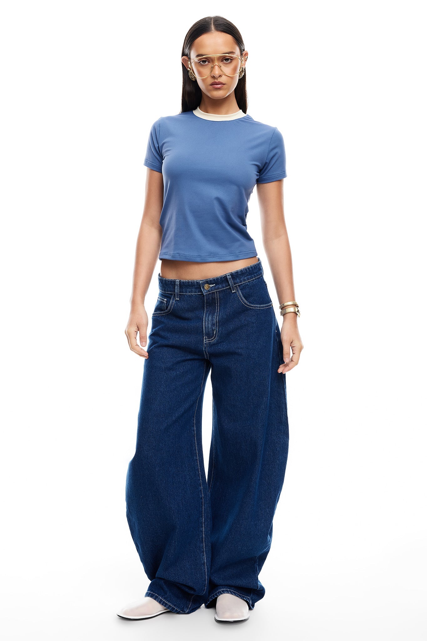 LIONESS Horseshoe Jeans Dark Denim