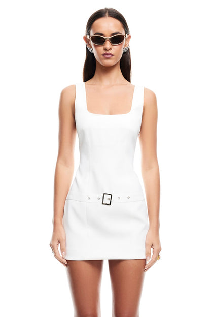 LIONESS Reeling Mini Dress Foam