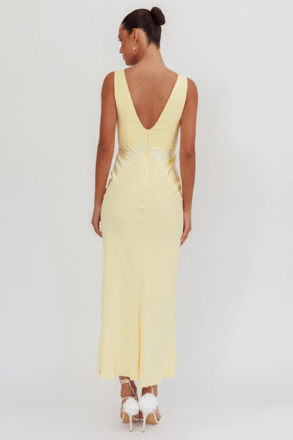 Soul Fire V-Neck Maxi Dress Butter